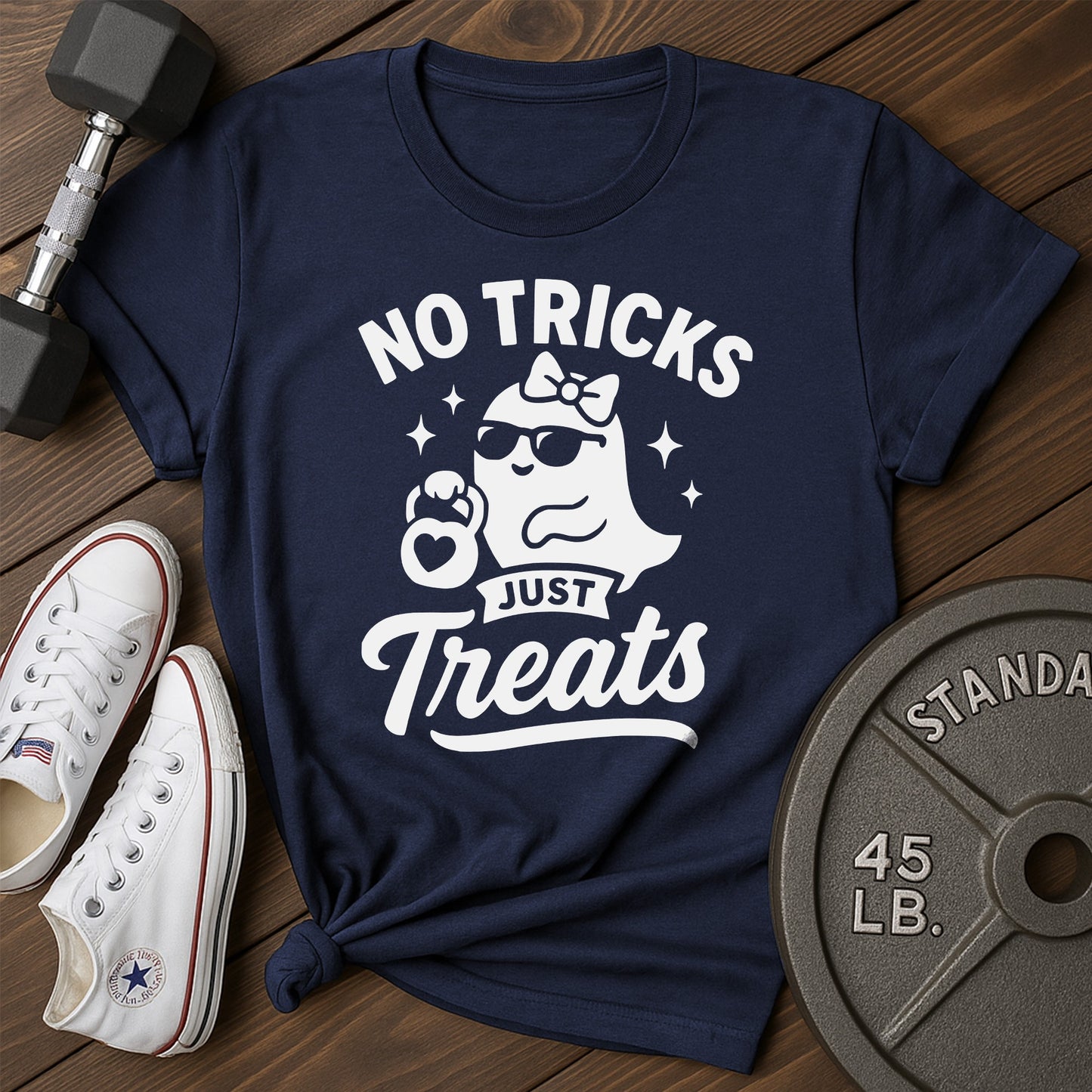 No tricks an T-Shirt - blue - No Tricks AN Blue.jpg