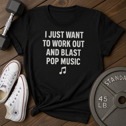 Pop Music Workout Ac T-Shirt