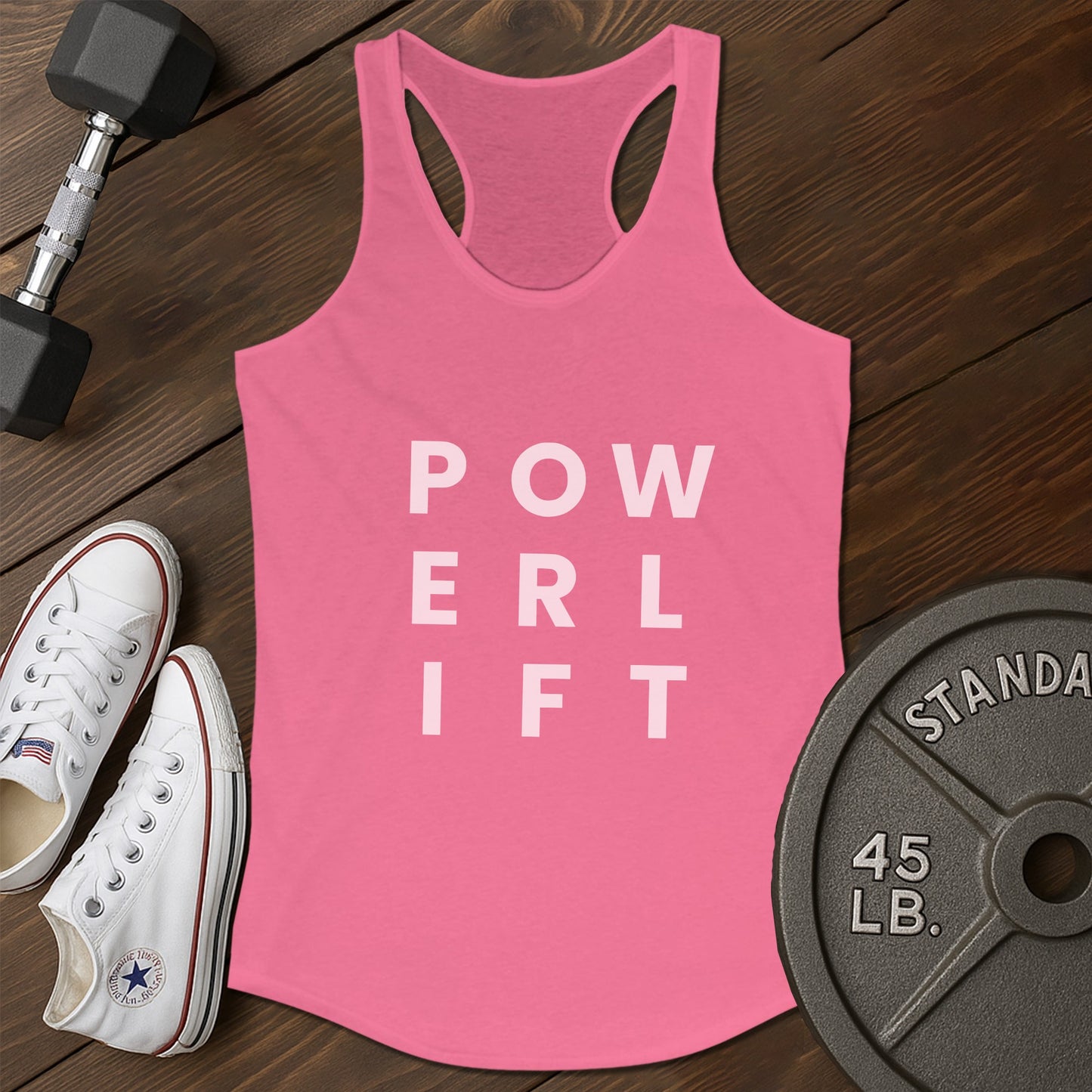 Powerlift ae tank - pink - Powerlift AE T-Shirt tankPink.jpg