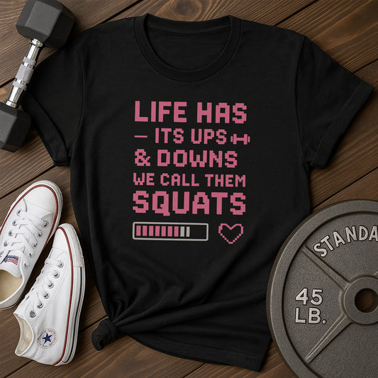 Progress Squats Ab T-Shirt