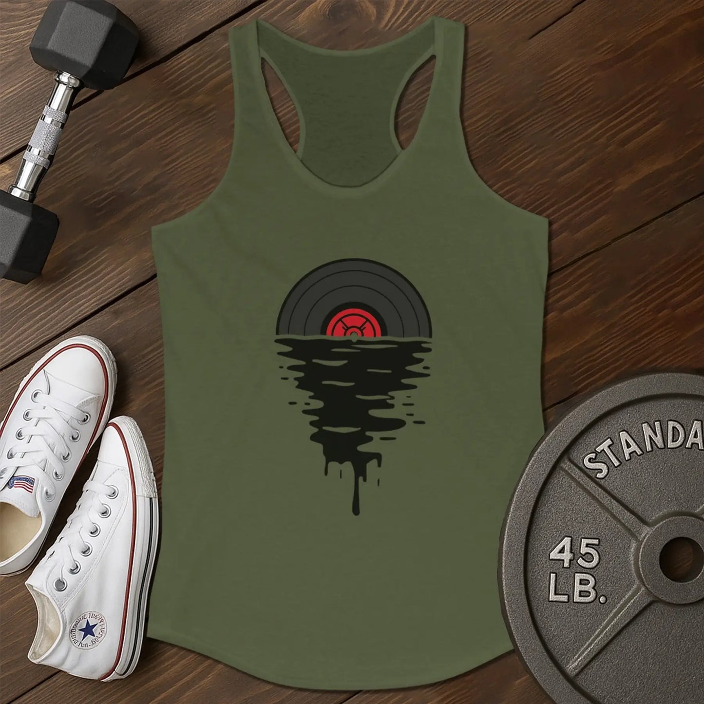 Record heart as Tank - green - record heart AS tank Green.jpg