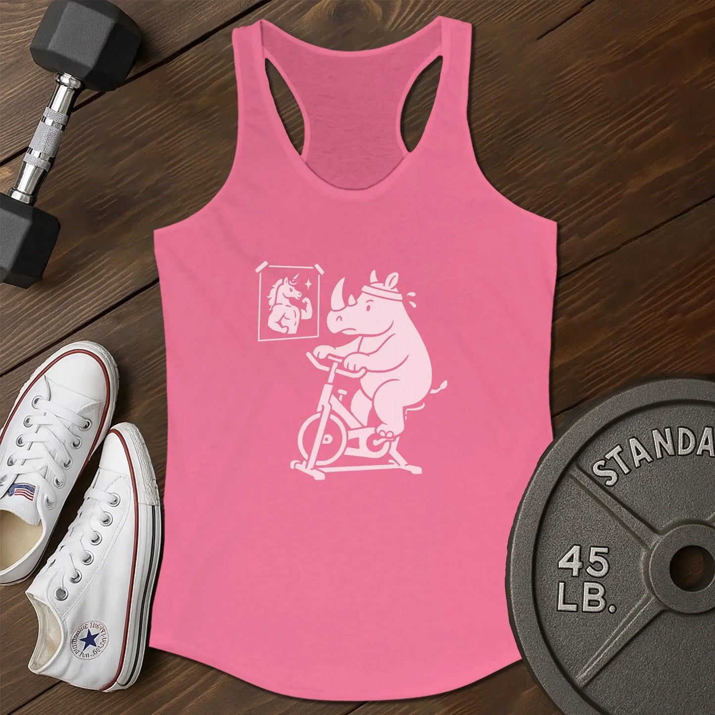 Rhino rider au Tank - pink - Rhino Rider AU tank Pink.jpg