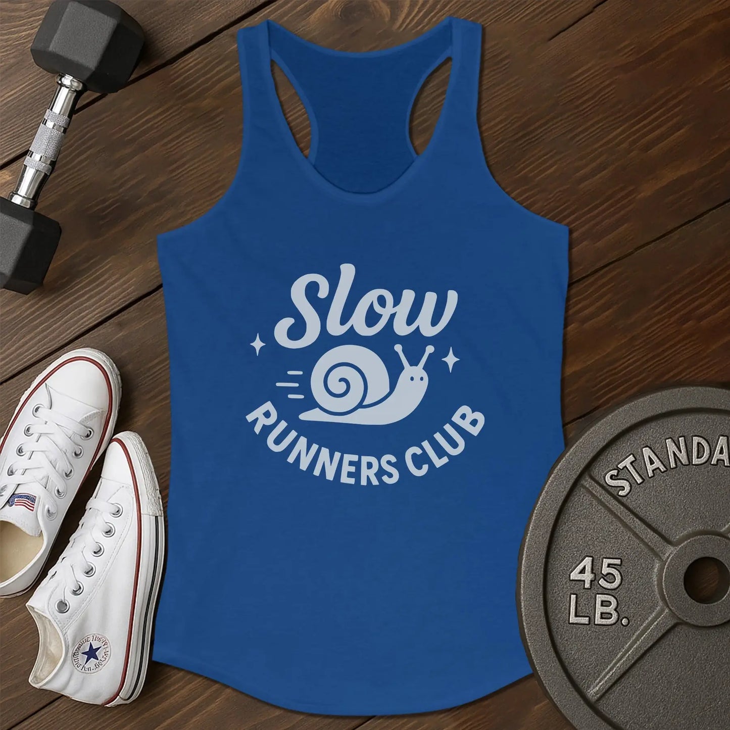 Runner club am Tank - blue - runner club AM tank Blue.jpg