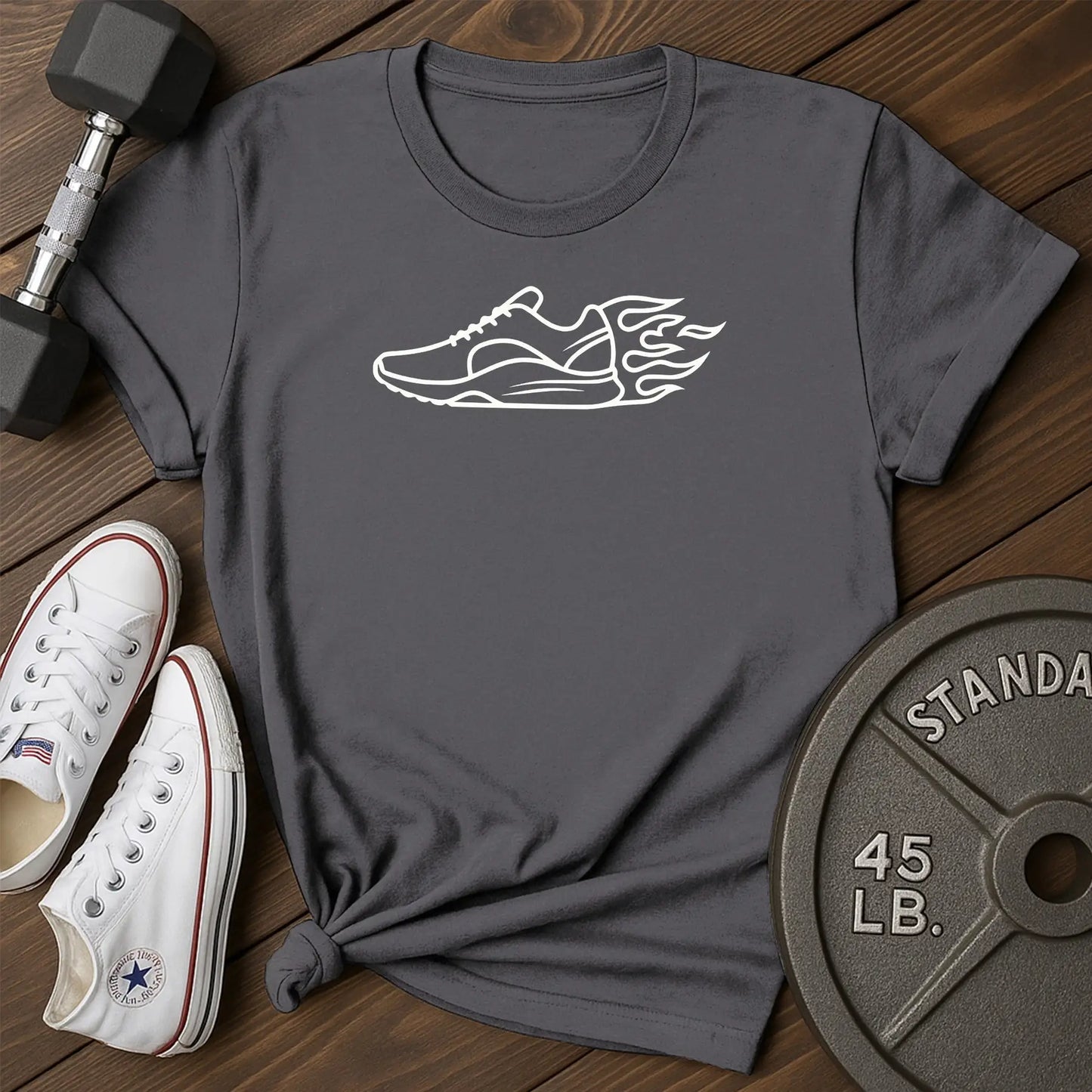 Runner speed av T-Shirt - charcoal - Runner Speed AV Charcoal.jpg