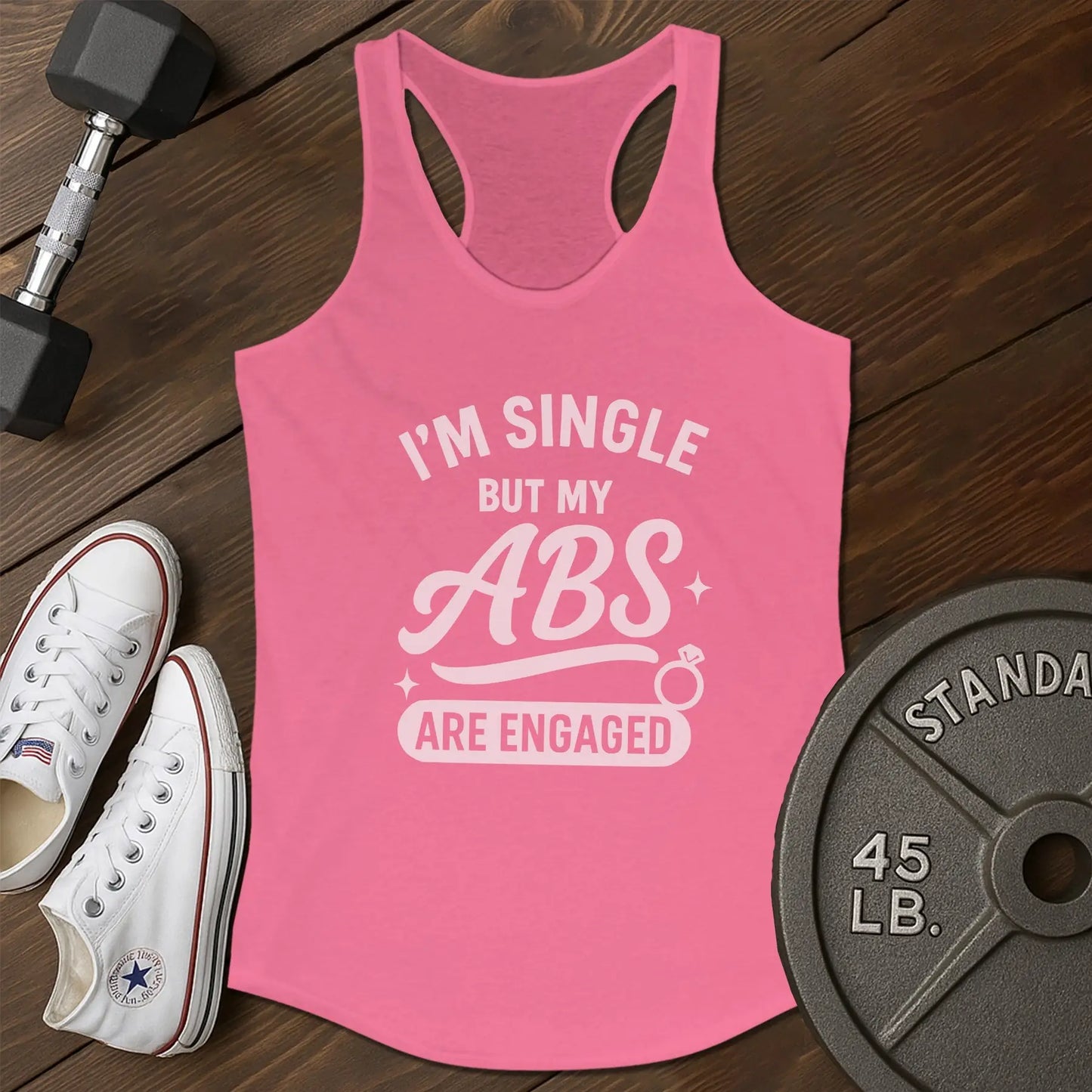 Single aj Tank - pink - Single AJ tank Pink.jpg