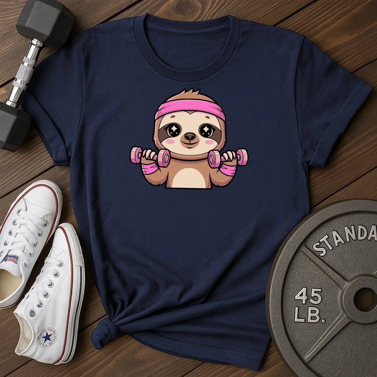 Sloth lifter av T-Shirt - blue - Sloth Lifter AV Blue.jpg