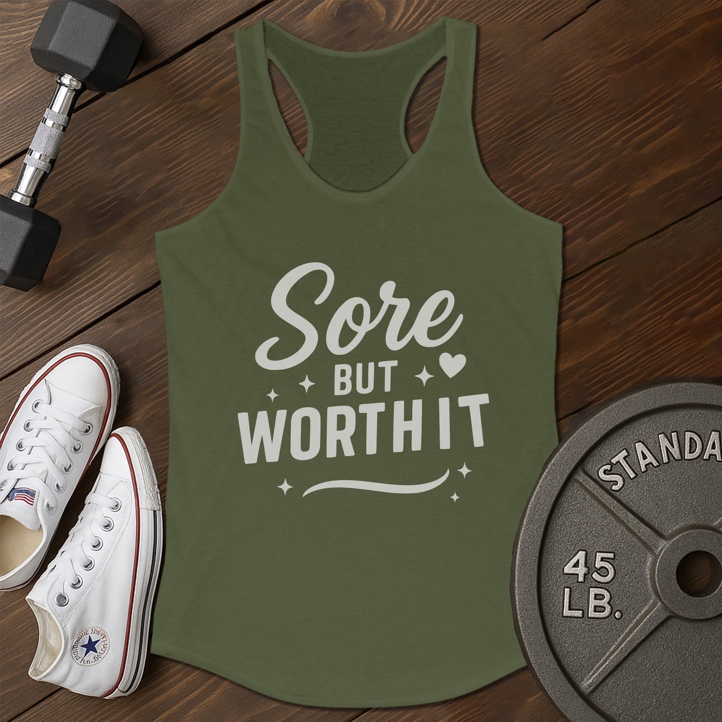 Sore Worth Ag Tank - green - Sore Worth AG tank Green.jpg