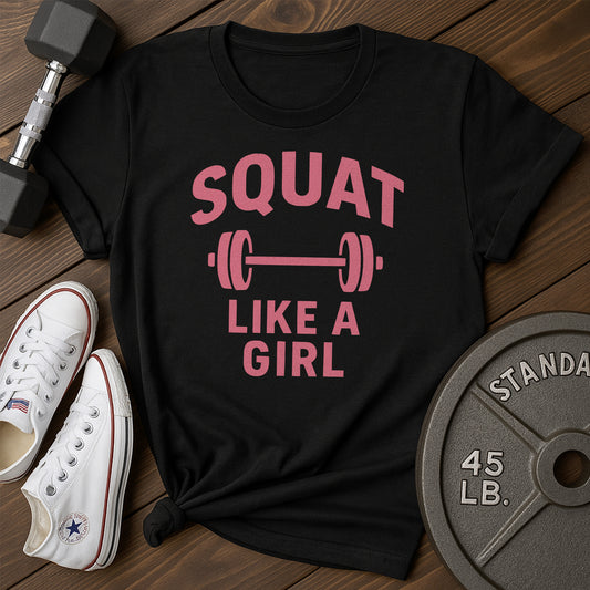 Squat Like A Girl Ac T-Shirt
