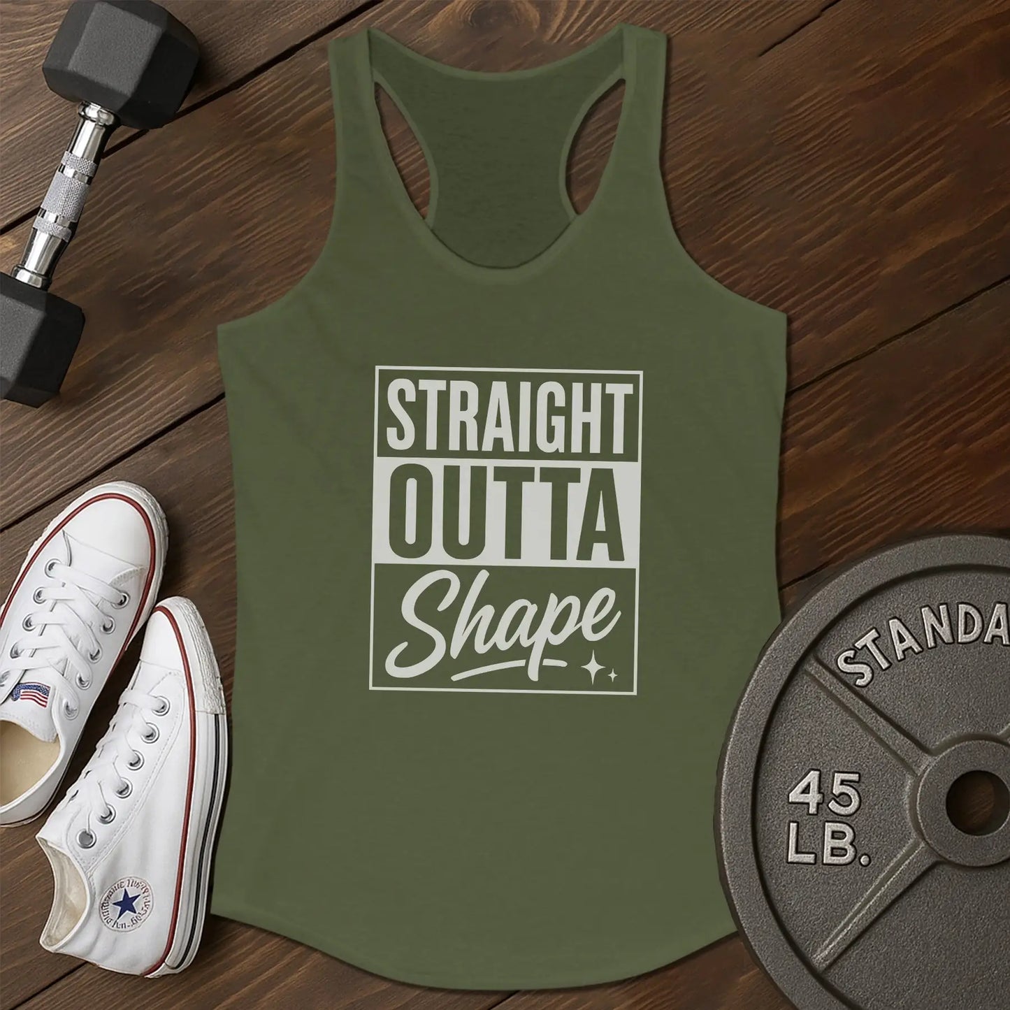 Straight Outta Ag Tank - green - Straight Outta AG tank Green.jpg