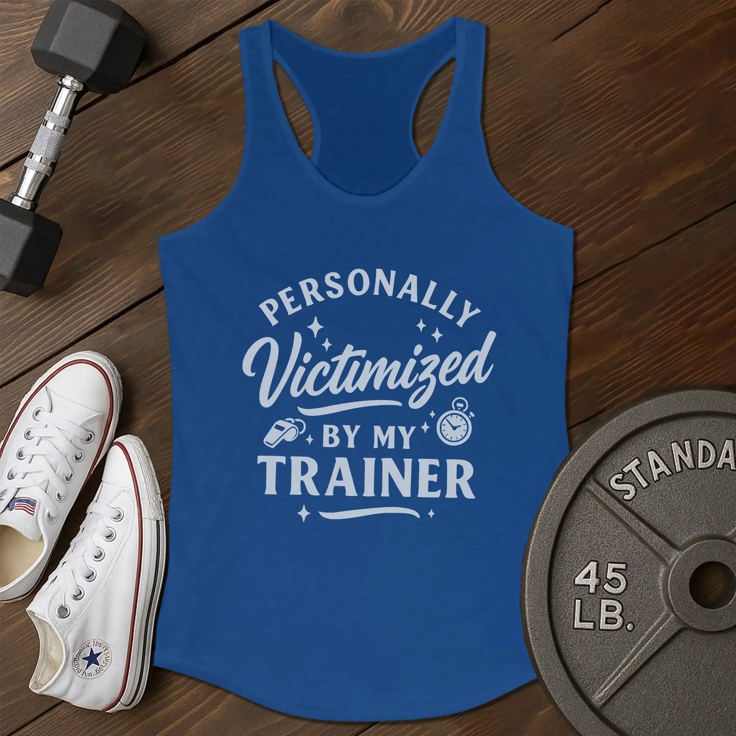 Strong pretty am Tank - blue - strong pretty AM tank Blue.jpg