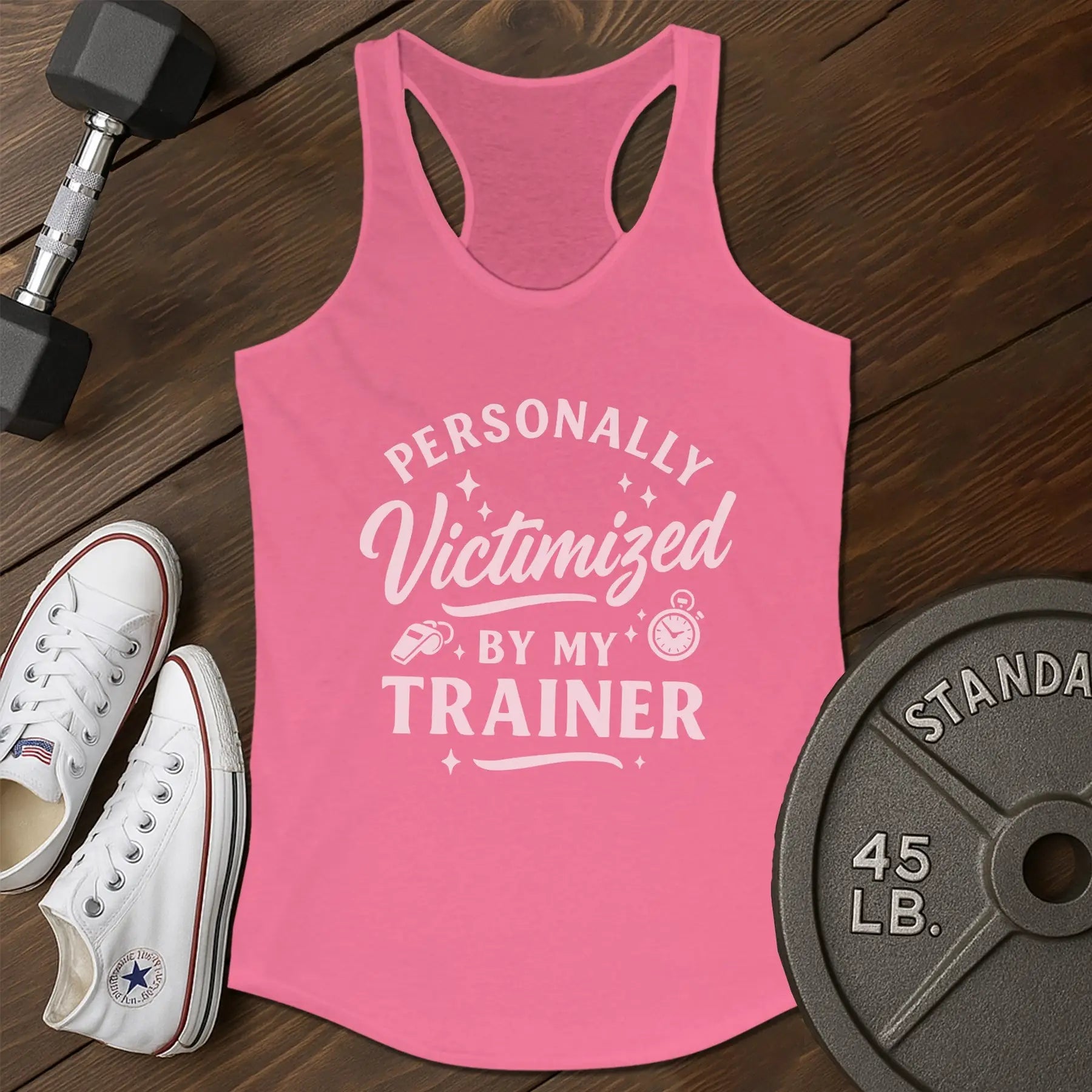 Strong pretty am Tank - pink - strong pretty AM tank Pink.jpg
