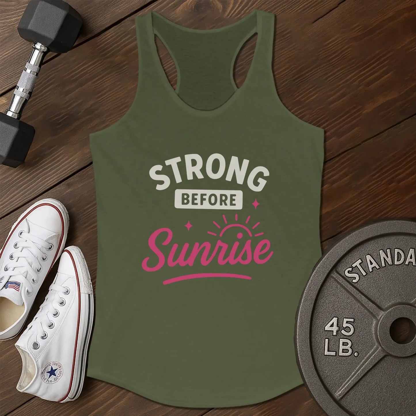 Strong sunrise ao Tank - green - Strong Sunrise AO tank Green.jpg