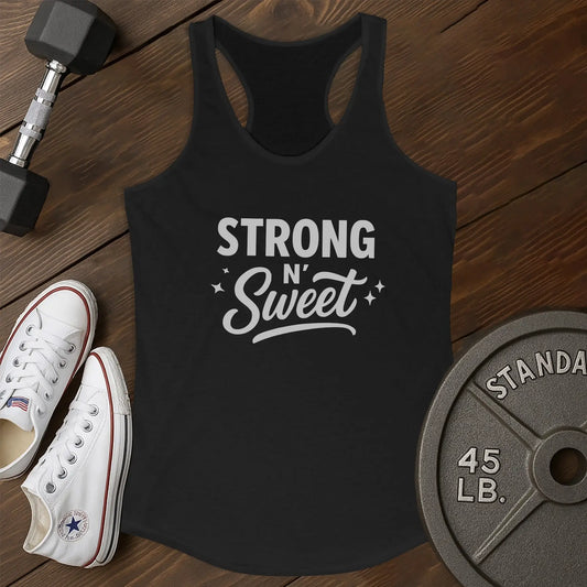 Strong sweet an Tank - black - Strong Sweet AN tank Black.jpg