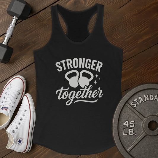 Stronger together an Tank - black - Stronger Together AN tank Black.jpg