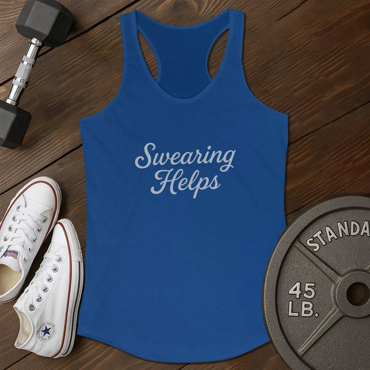 Swearing Helps Af Tank - blue - Swearing Helps AF tank Blue.jpg