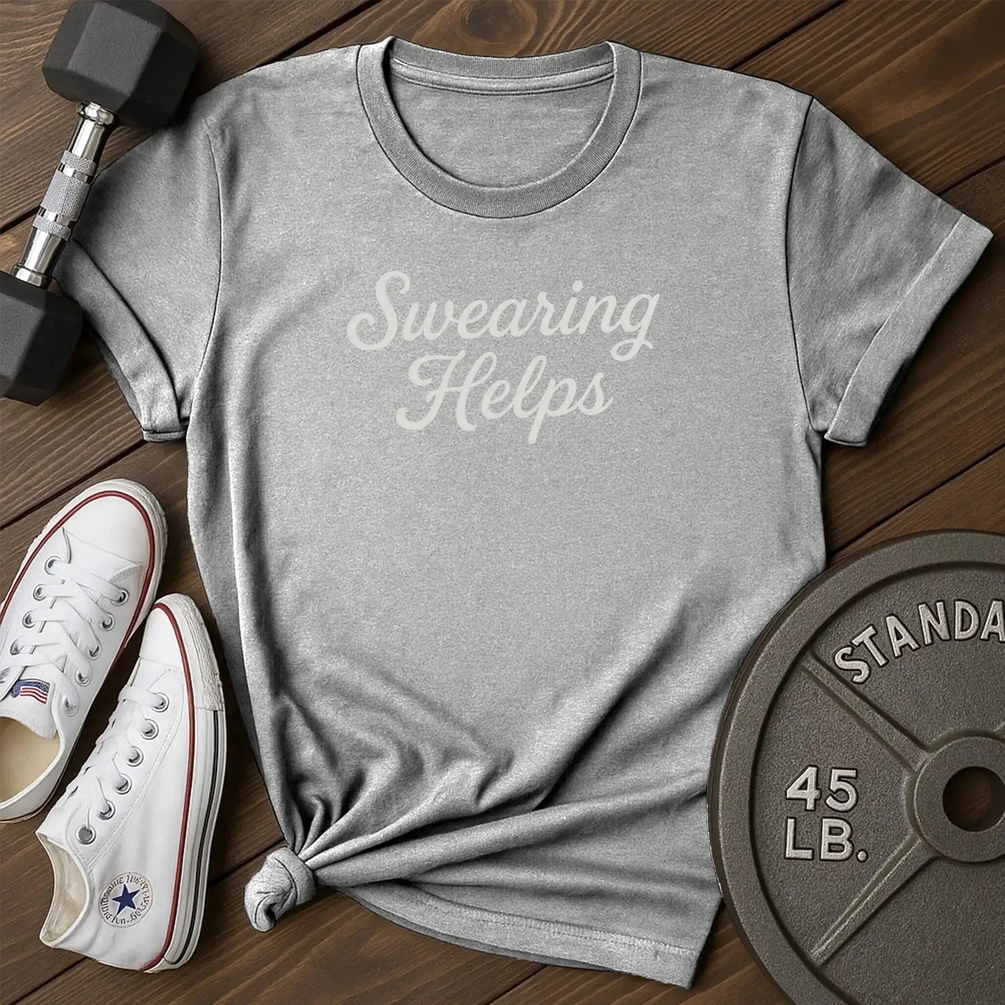 Swearing helps af t-shirt - gray - Swearing Helps AF T-Shirt shirt4 Gray.jpg