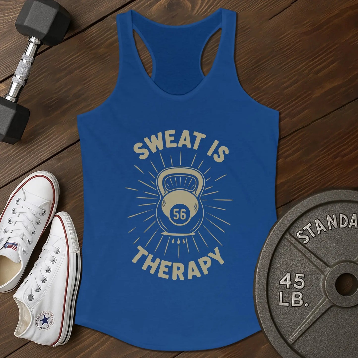 Therapy sweat as Tank - blue - therapy sweat AS tank Blue.jpg