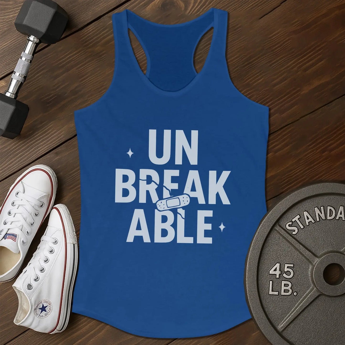 Unbreakable spirit an Tank - blue - Unbreakable Spirit AN tank Blue.jpg