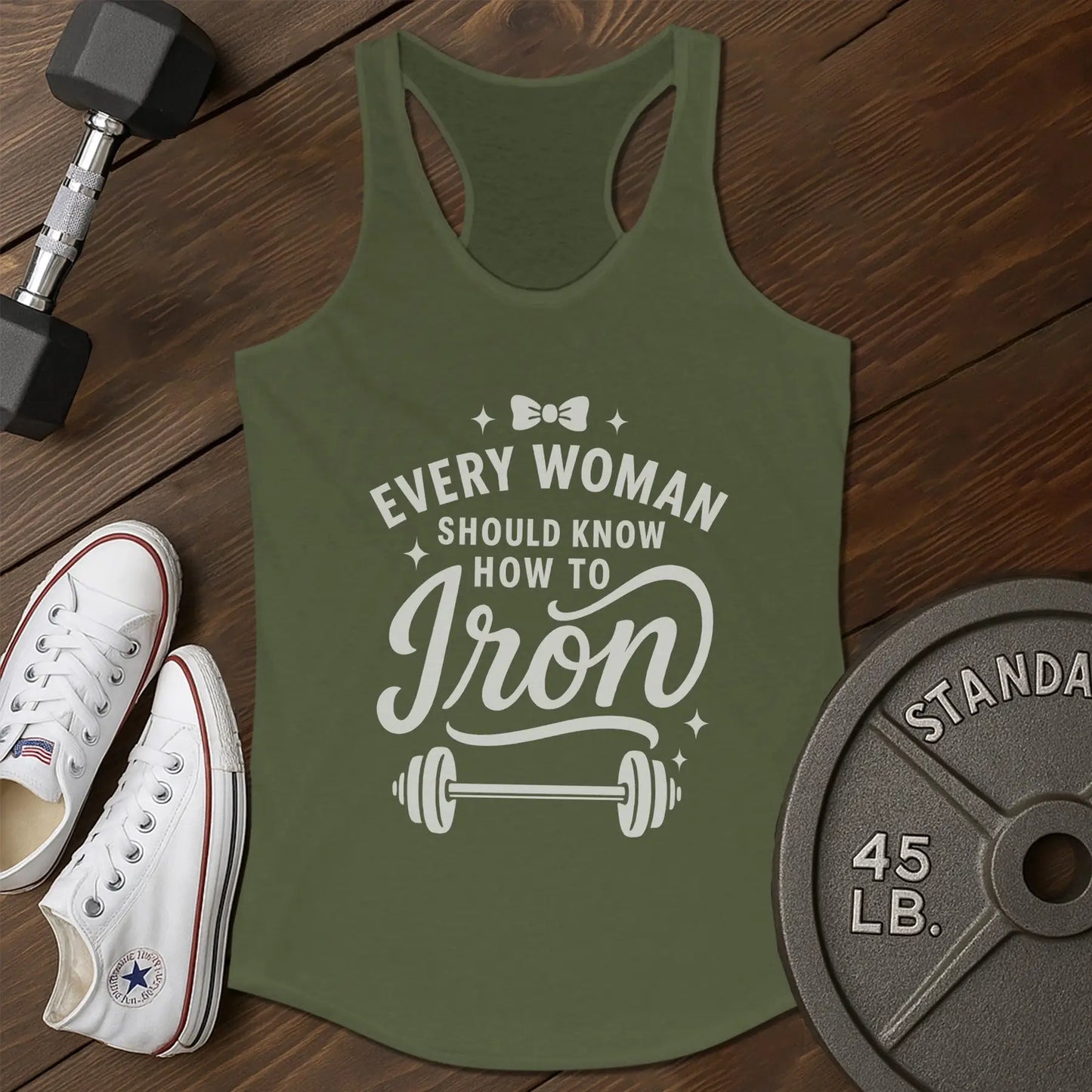 Woman iron am Tank - green - woman iron AM tank Green.jpg