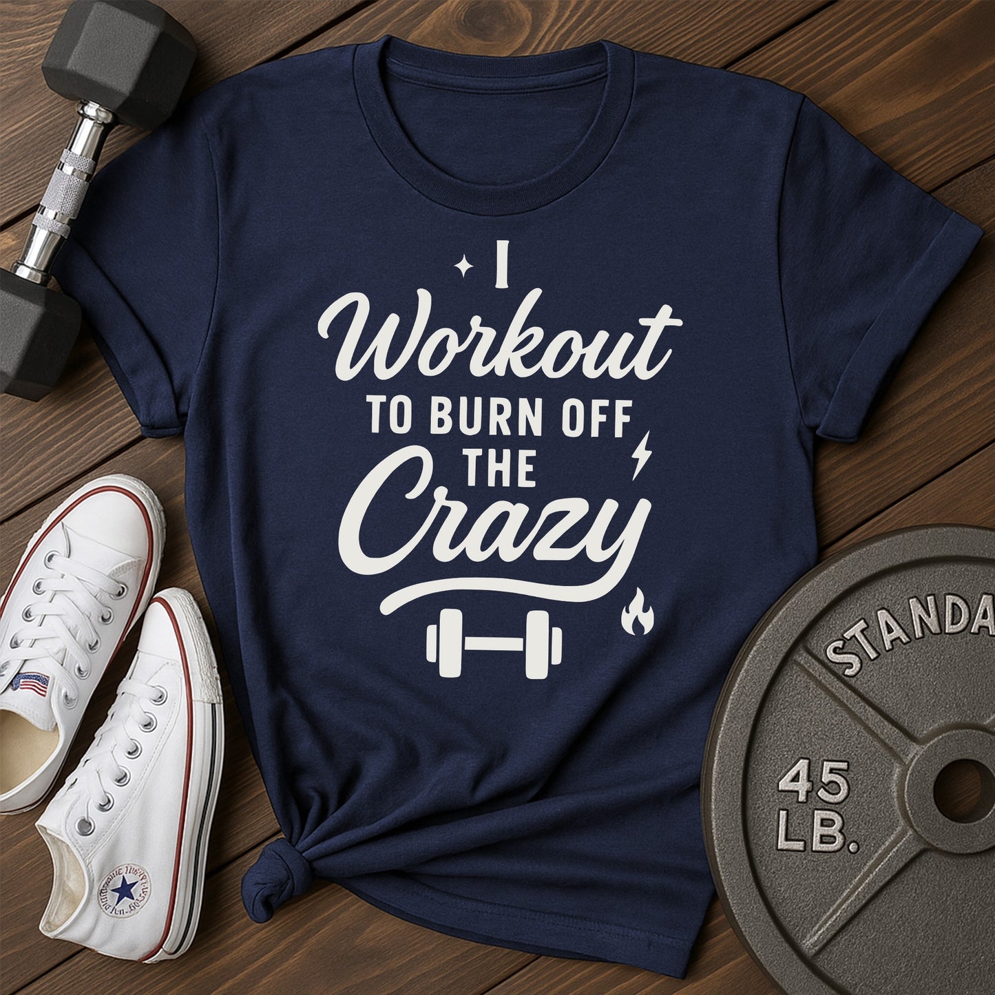 Workout Burn Ag T-Shirt - blue - Workout Burn AG Blue.jpg