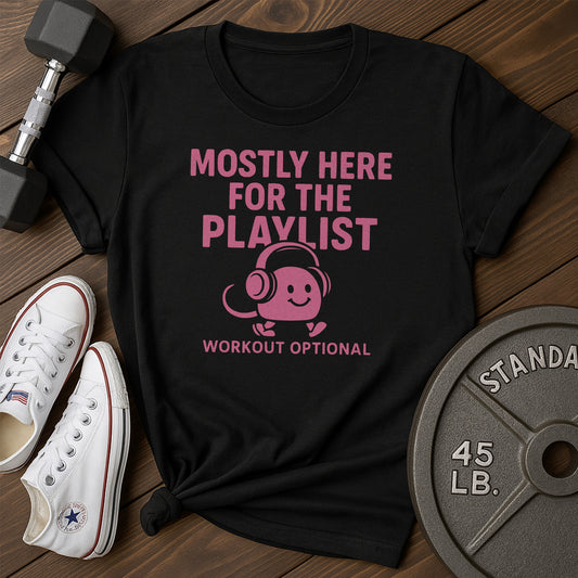 Workout Playlist W T-Shirt
