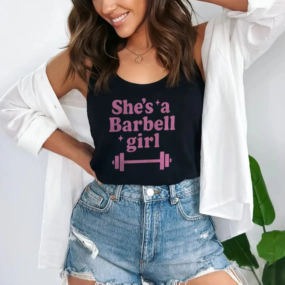 Barbell Girl E Tank