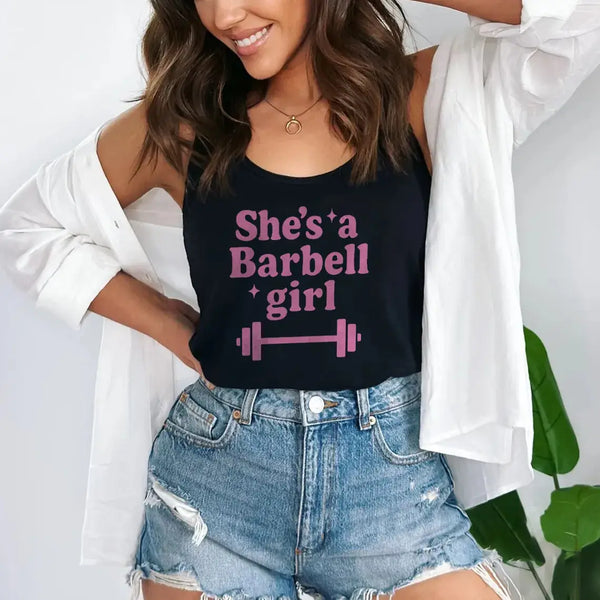 Barbell Girl E Tank