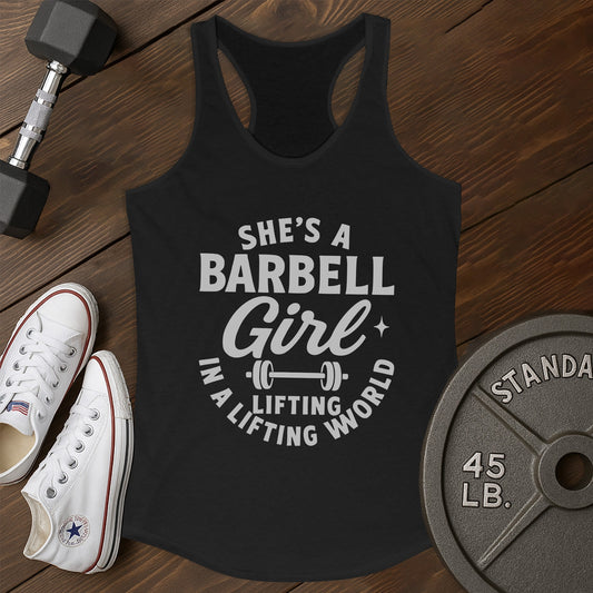 Barbell girl am Tank - black - barbell girl AM tank Black.jpg
