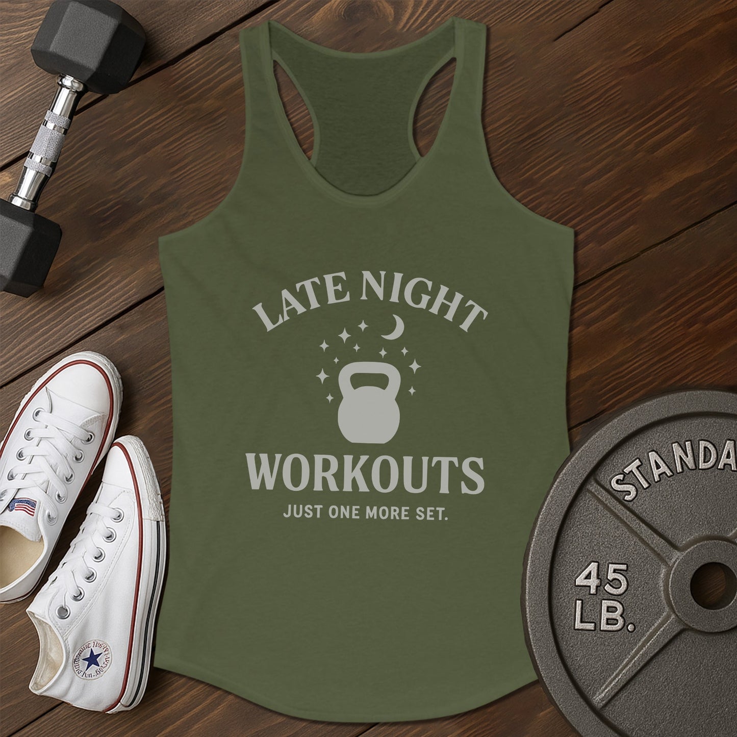 Late workouts am Tank - green - late workouts AM tank Green.jpg