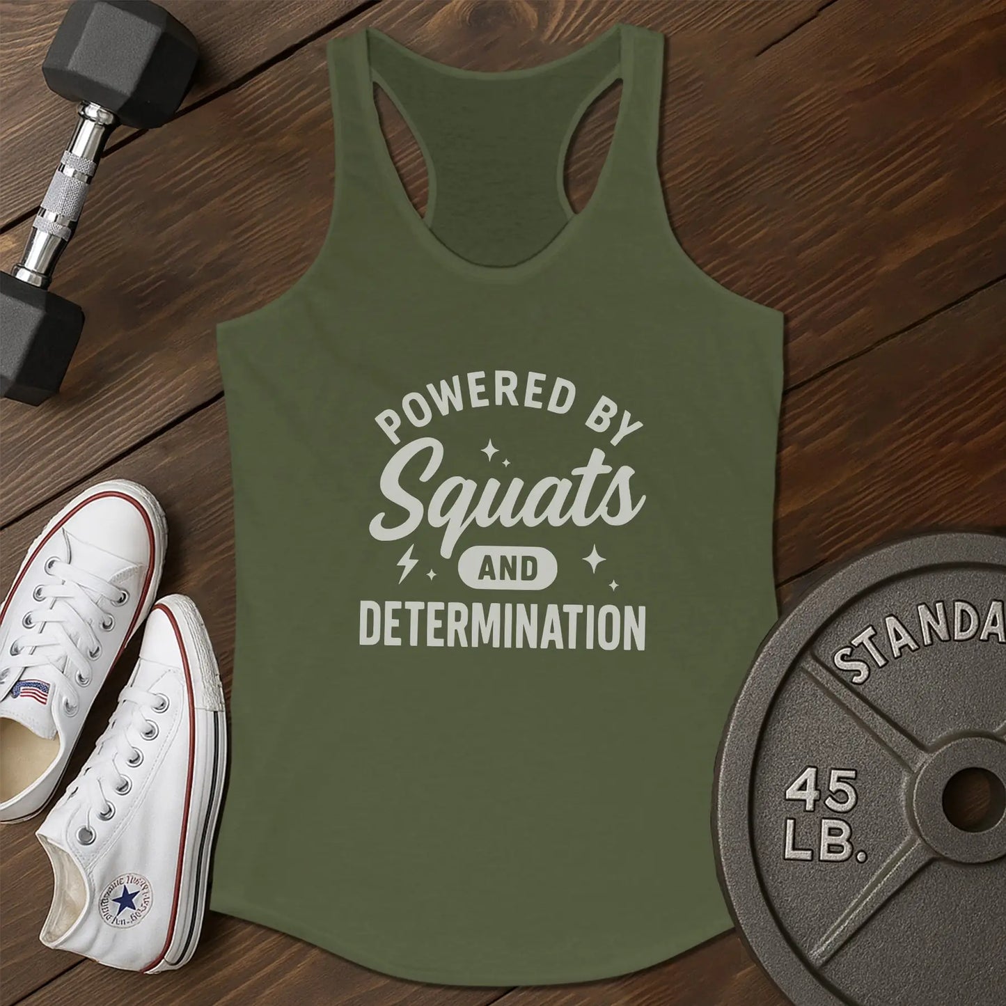 Powered squats ak Tank